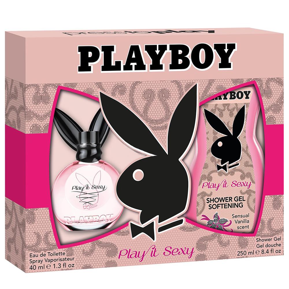 Set - Playboy Sexy 40 ML EDT Spray + 250 ML Shower Gel - authentic fragrance from Brands Warehouse Canada