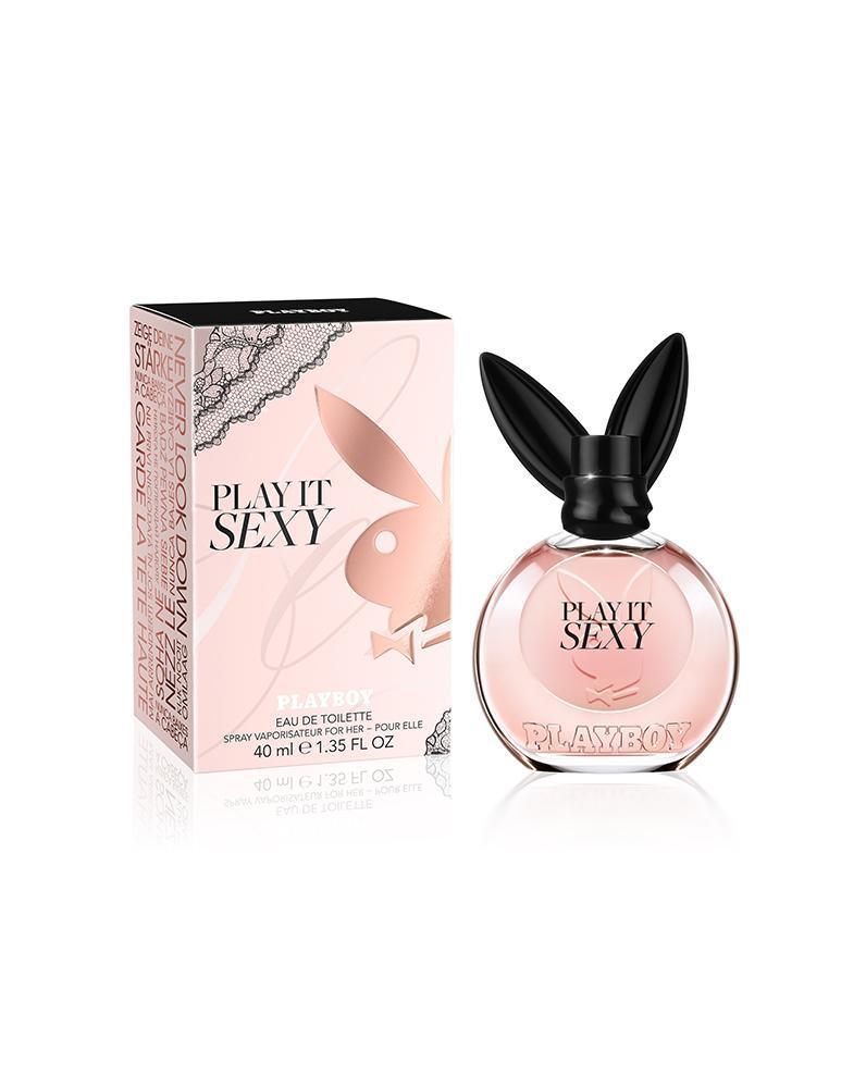 Playboy Sexy EDT Spray - box and bottle packaging