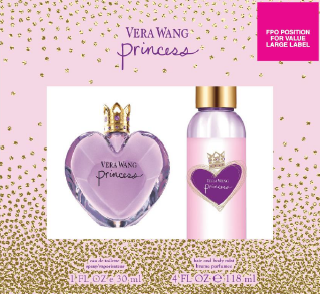 SET - VERA WANG PRINCESS 30 ML EDT SPR + 120 ML BODY SPRAY - WOMEN - authentic fragrance from Brands Warehouse Canada