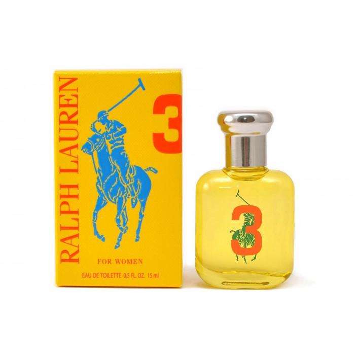 Ralph Lauren Polo Big Pony 15 ML EDT Splash for Men - bottle front view
