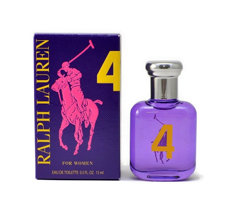 Ralph Lauren Polo Big Pony 15 ML EDT Splash for Men - box and bottle packaging