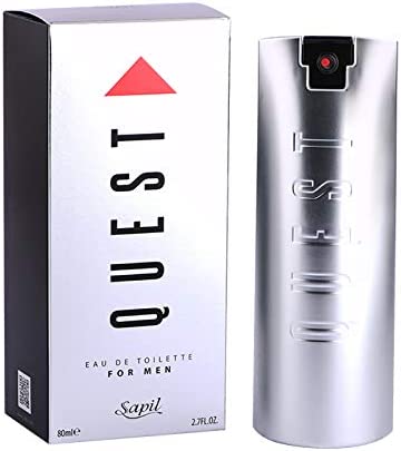 Sapil Quest Eau de Toilette for Men - 80 ML - authentic fragrance from Brands Warehouse Canada
