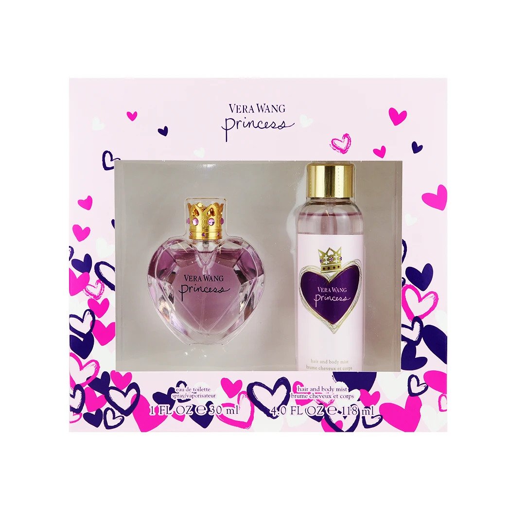Set - Vera Wang Princess 30 ML EDT Spray + 120 ML Body Mist - authentic fragrance from Brands Warehouse Canada