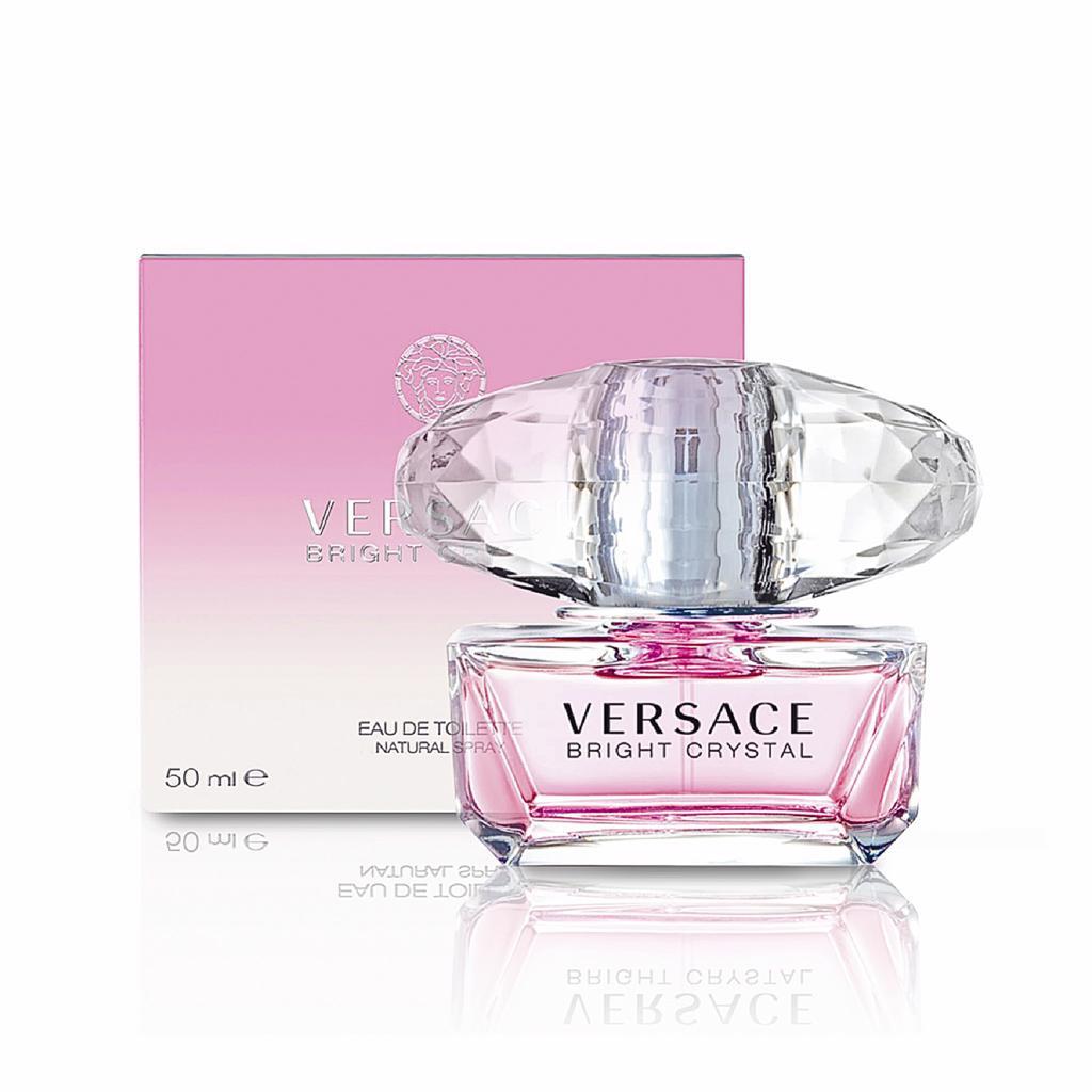 Versace Bright Crystal EDT Spray For Women - bottle front view