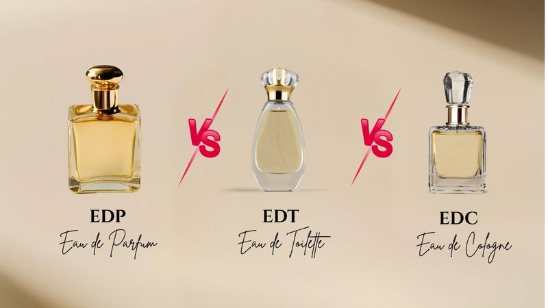 Parfum vs EDP vs EDT
