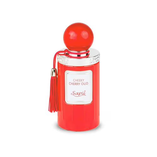 Sapil Cheeky Cherry Oud Unisex Eau De Parfum -100 ML - box and bottle packaging