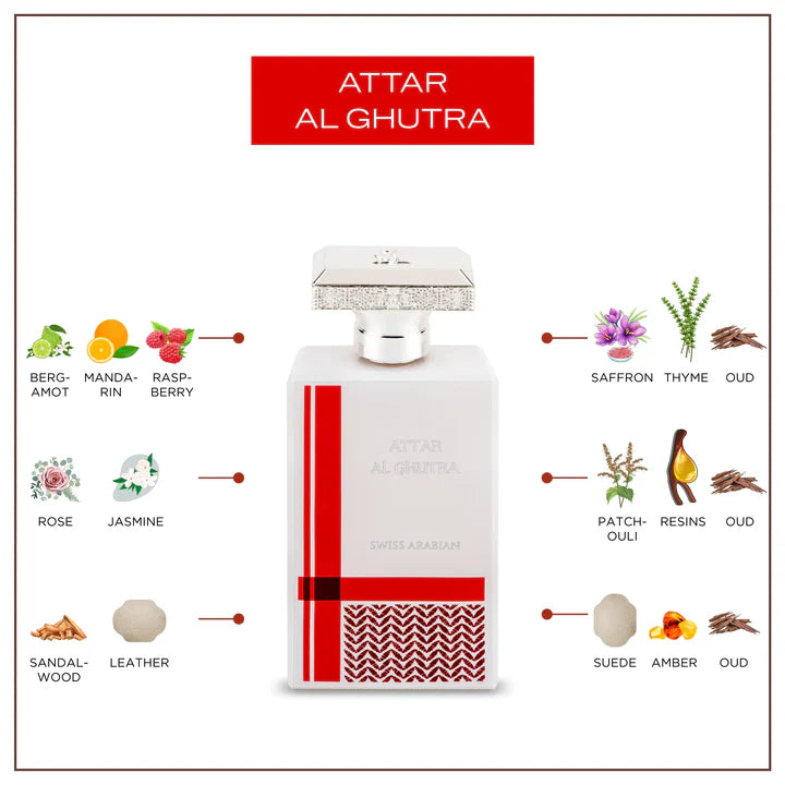 Swiss Arabian Attar Al Ghutra Eau De Parfum Pour Homme - 100 ML