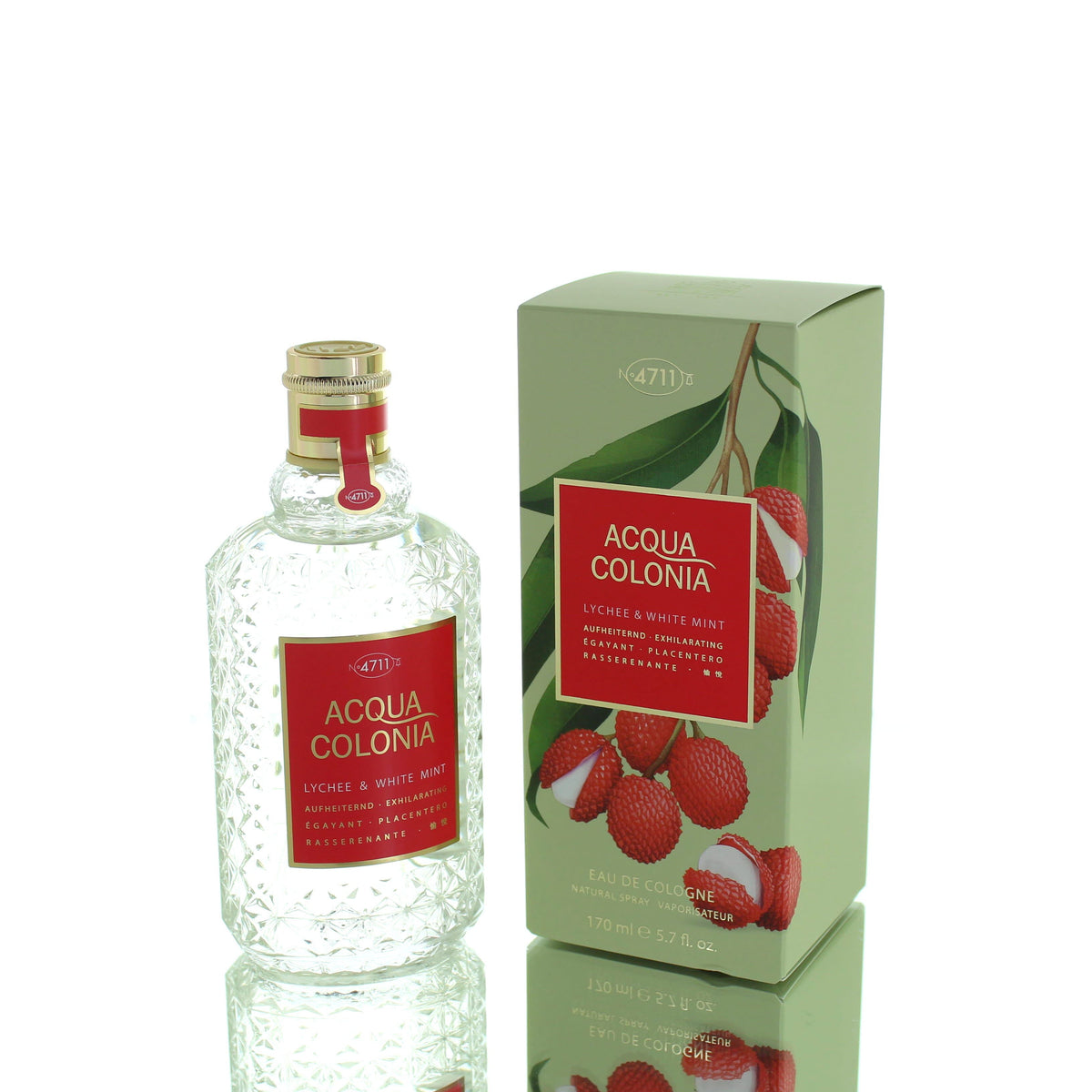 Maurer & Wirtz 4711 Aqua Colonia Lychee And White Mint EDC Unisex (Tester)
