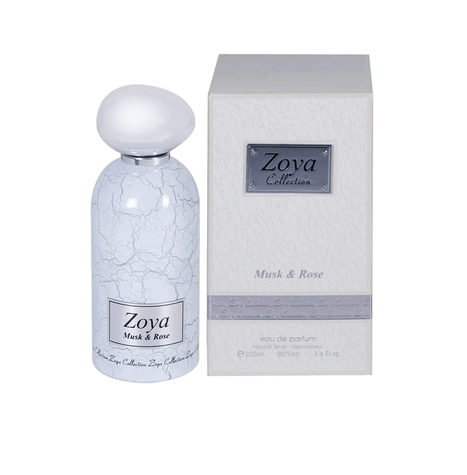 Zoya Collection Musk and Rose Eau de Parfum for Women – 100ml