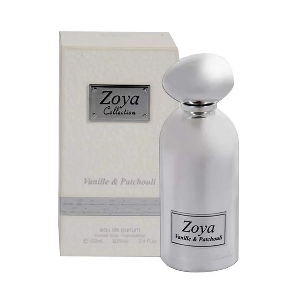 Zoya Collection Vanilla and Patchouli Eau de Parfum for Women – 100ml