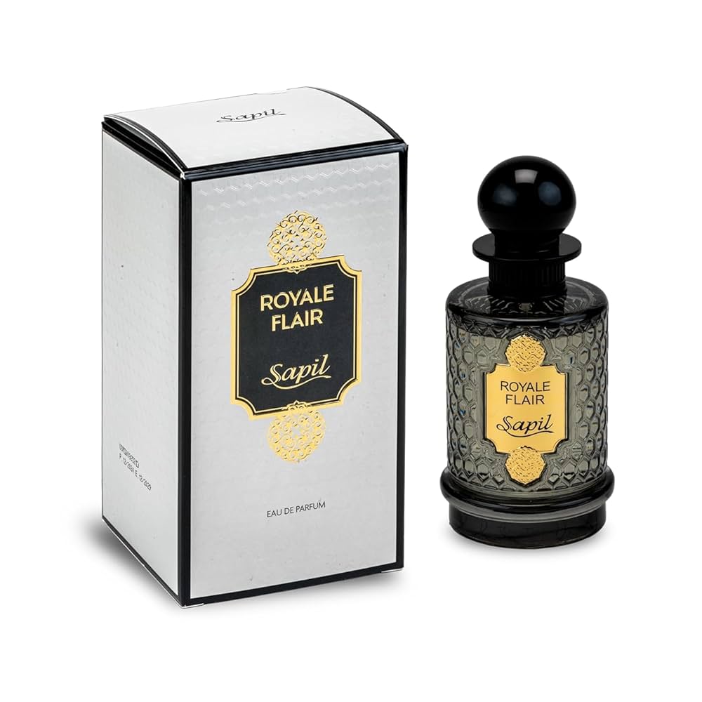 Sapil Royale Flair Unisex Eau De Parfum - 100 ML - bottle front view