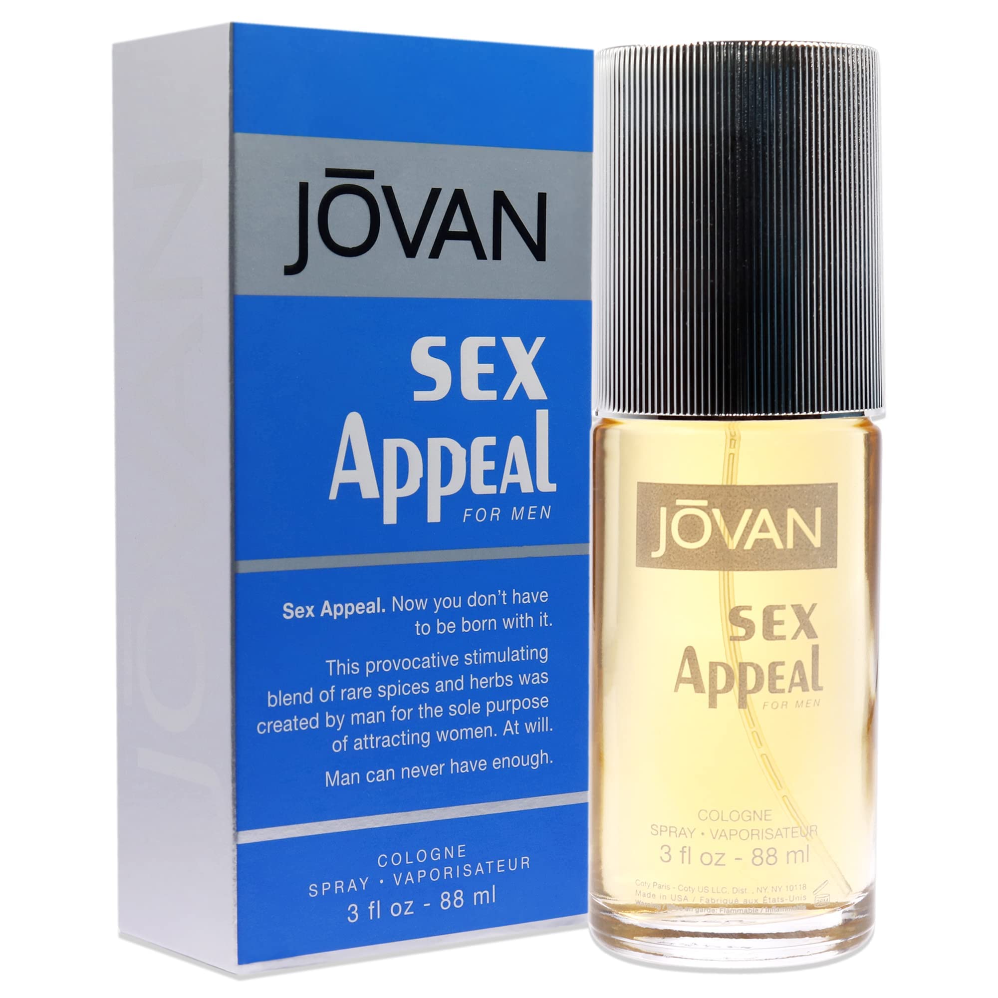 Jovan Sex Appeal 90 ML EDC Perfume Spray for Men