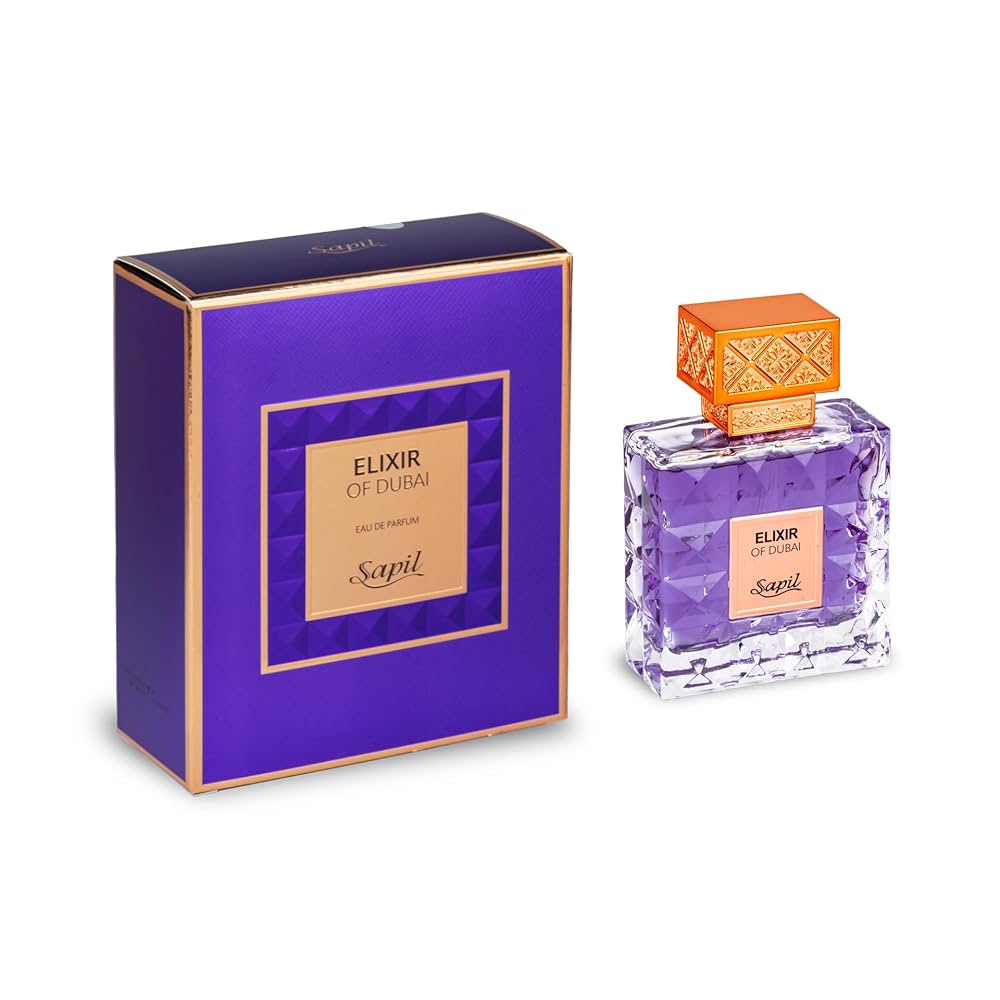 Sapil Elixir of Dubai Unisex Eau de Parfum -100 ML - bottle front view