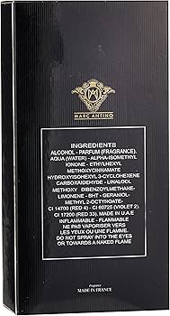Marc Antino Black Gold Eau de Parfum for Unisex – 100ml