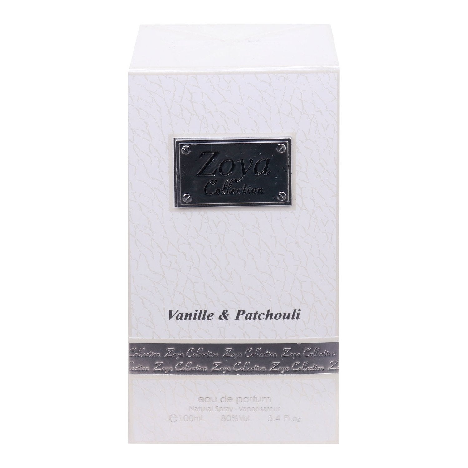 Zoya Collection Vanilla and Patchouli Eau de Parfum for Women – 100ml