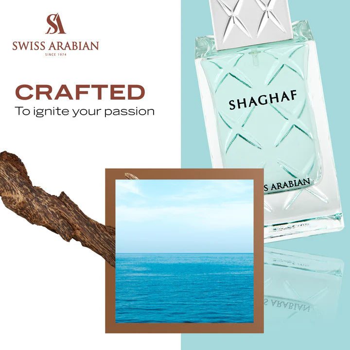 Swiss Arabian Shaghaf For Men Eau de Parfume - 75 ML