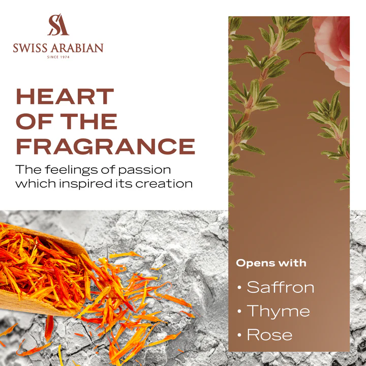 Swiss Arabian Shaghaf Oud Aswad Eau De Parfum Unisex - 75ml