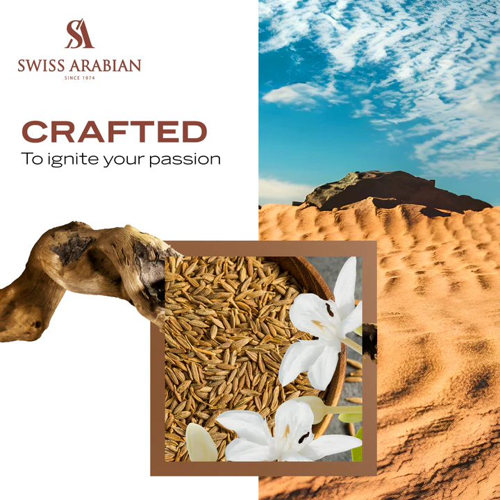 Swiss Arabian Shaghaf Oud Aswad Eau De Parfum Unisex - 75ml