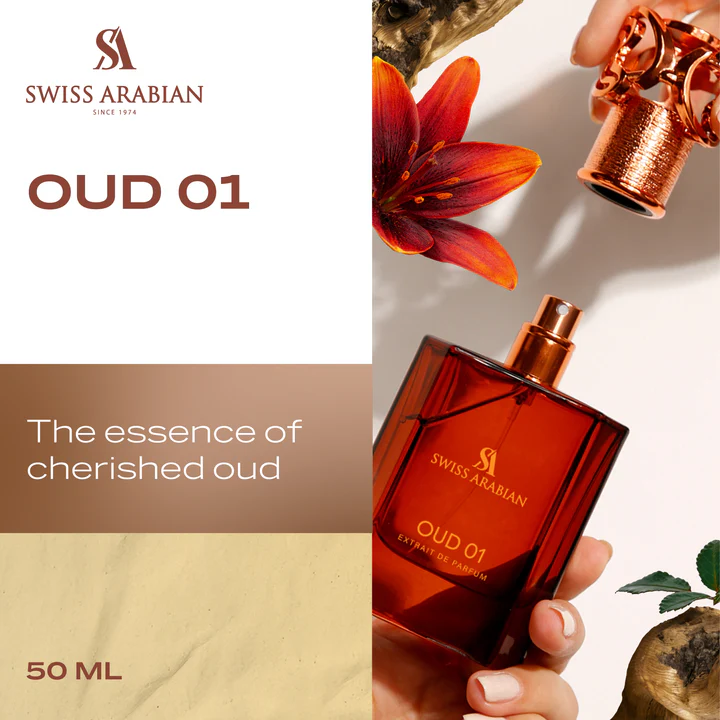 Swiss Arabian Oud 01 Eau De Parfum Unisexe - 50 ML