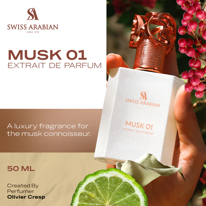 Swiss Arabian Musk 01 Eau De Parfum Unisex - 50 ML