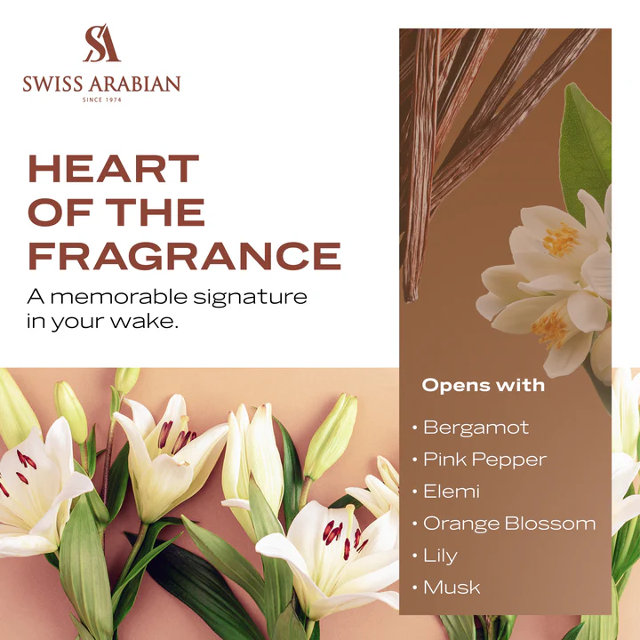Swiss Arabian Musk 01 Eau De Parfum Unisex - 50 ML