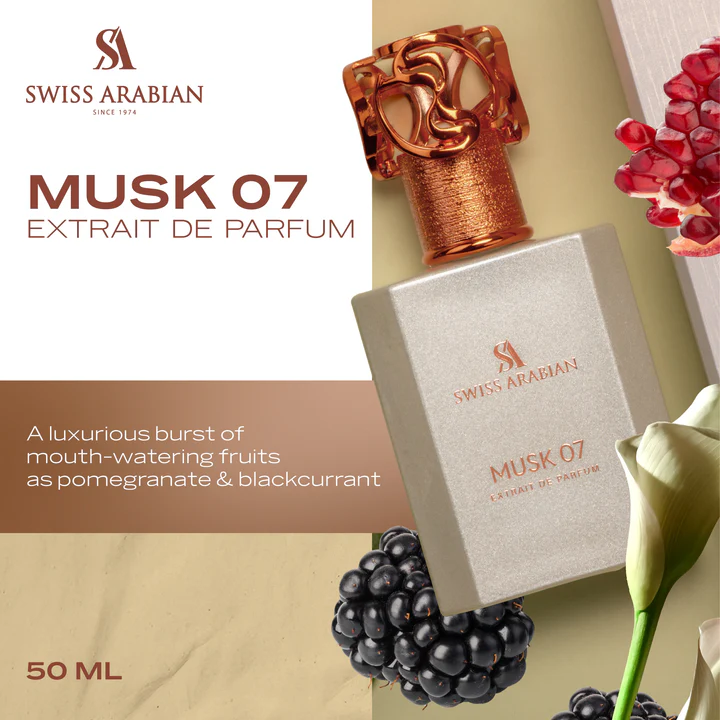Swiss Arabian Musk 07 Eau De Parfum Unisex - 50 ML