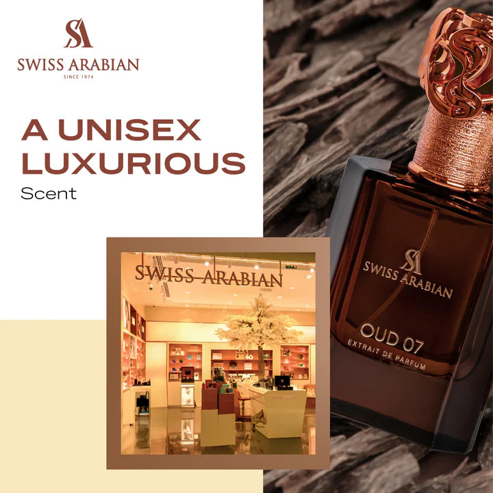Swiss Arabian Oud 07 Eau De Parfum Unisex - 50ml