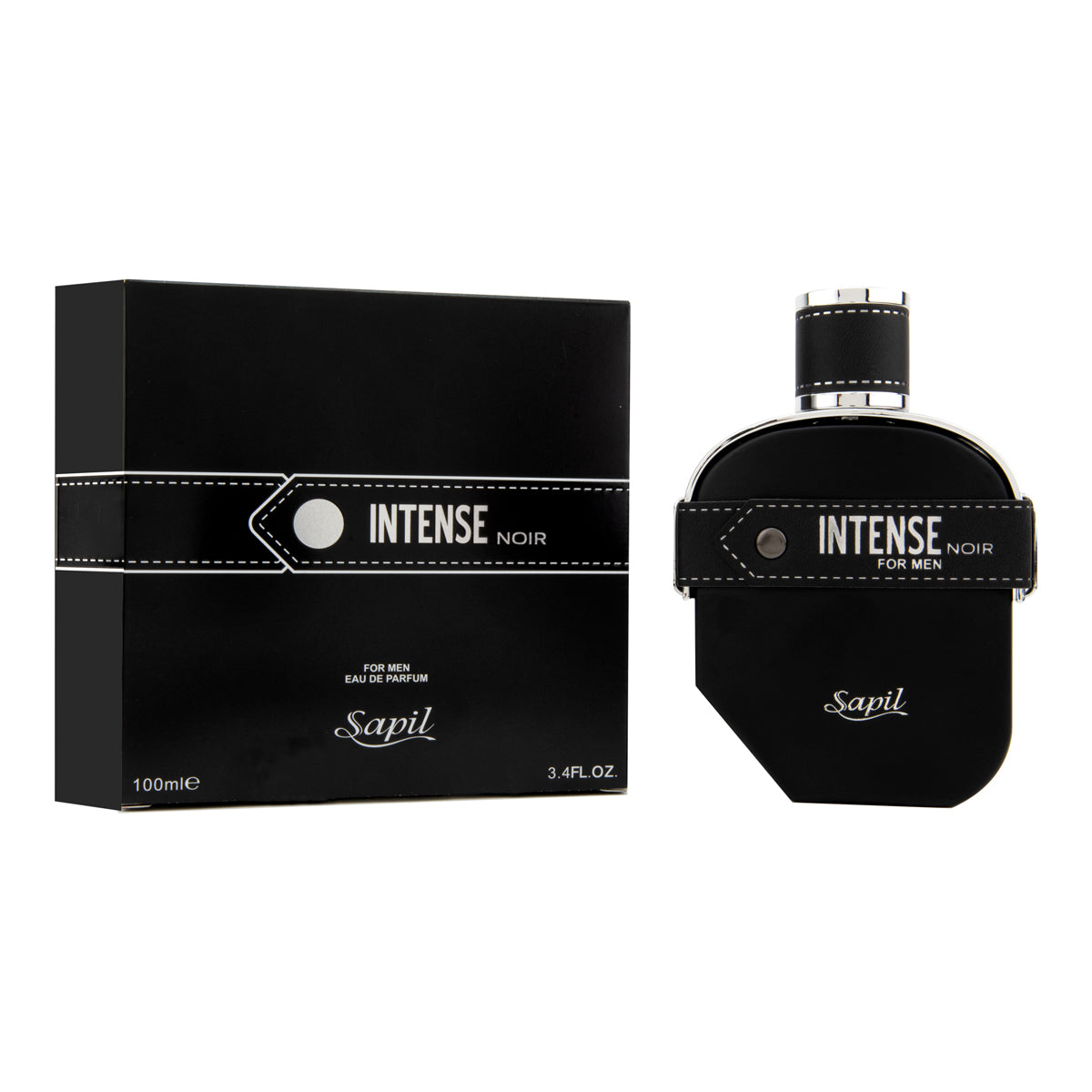 Sapil Intense Noir for Men Eau de Parfum - 100 ML - bottle front view