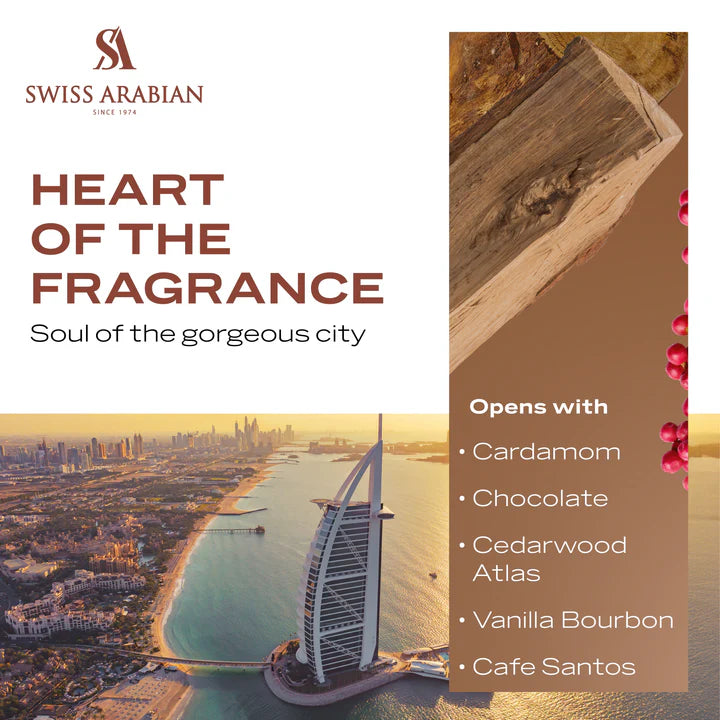 Swiss Arabian Opulence of Dubai Eau de Parfum Unisex - 100ml