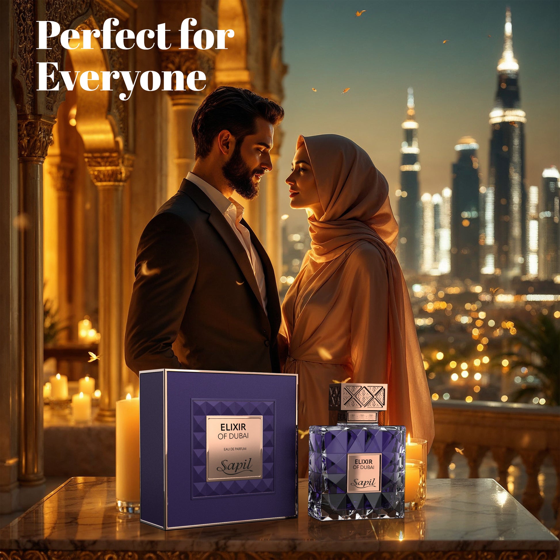 Sapil Elixir de Dubaï Eau de Parfum Unisexe -100 ML