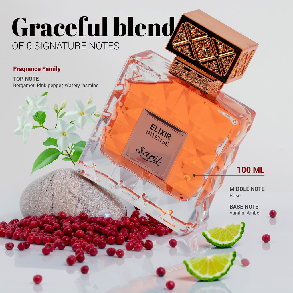 Sapil Elixir Intense Eau De Parfum Unisexe -100 ML