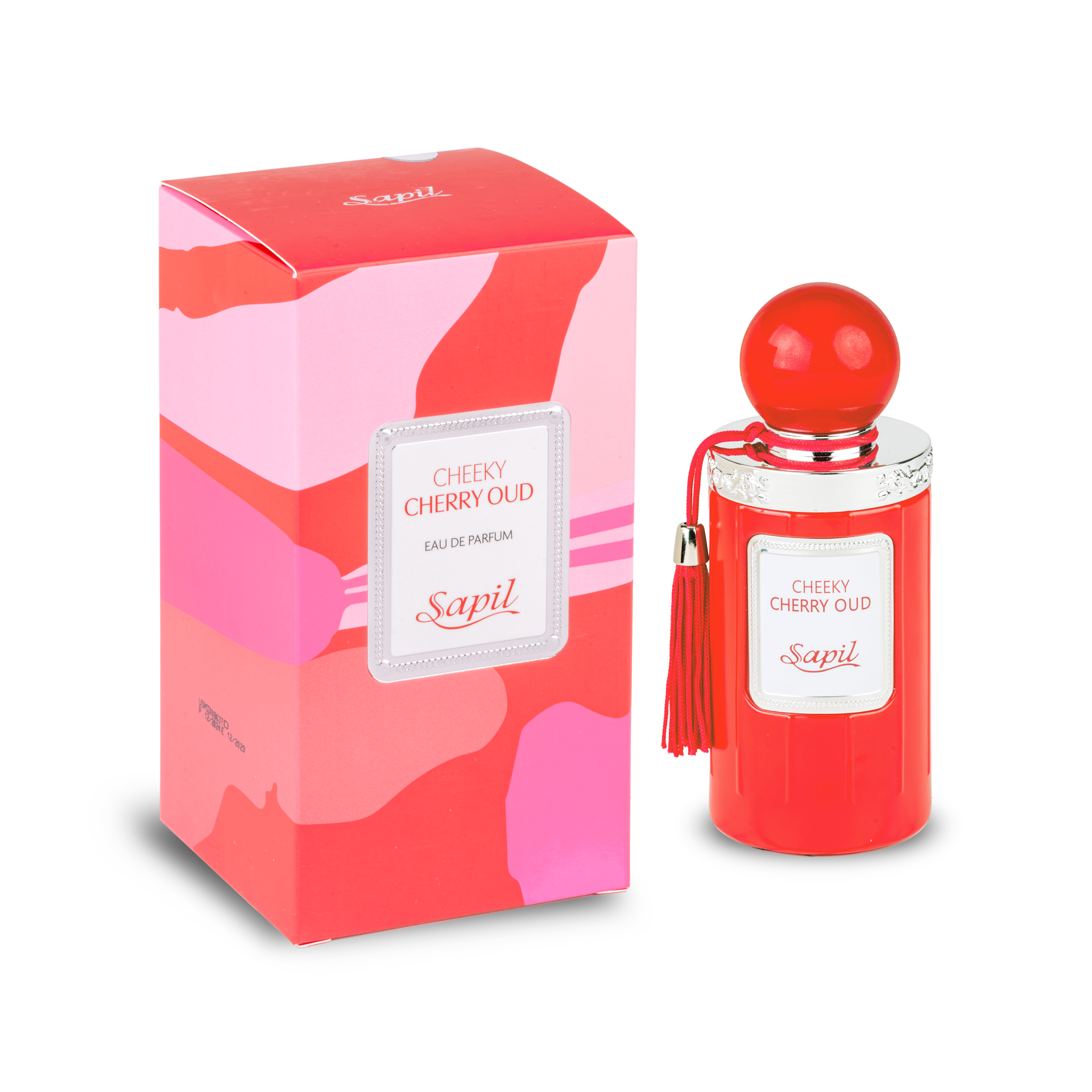 Sapil Cheeky Cherry Oud Unisex Eau De Parfum -100 ML - bottle front view