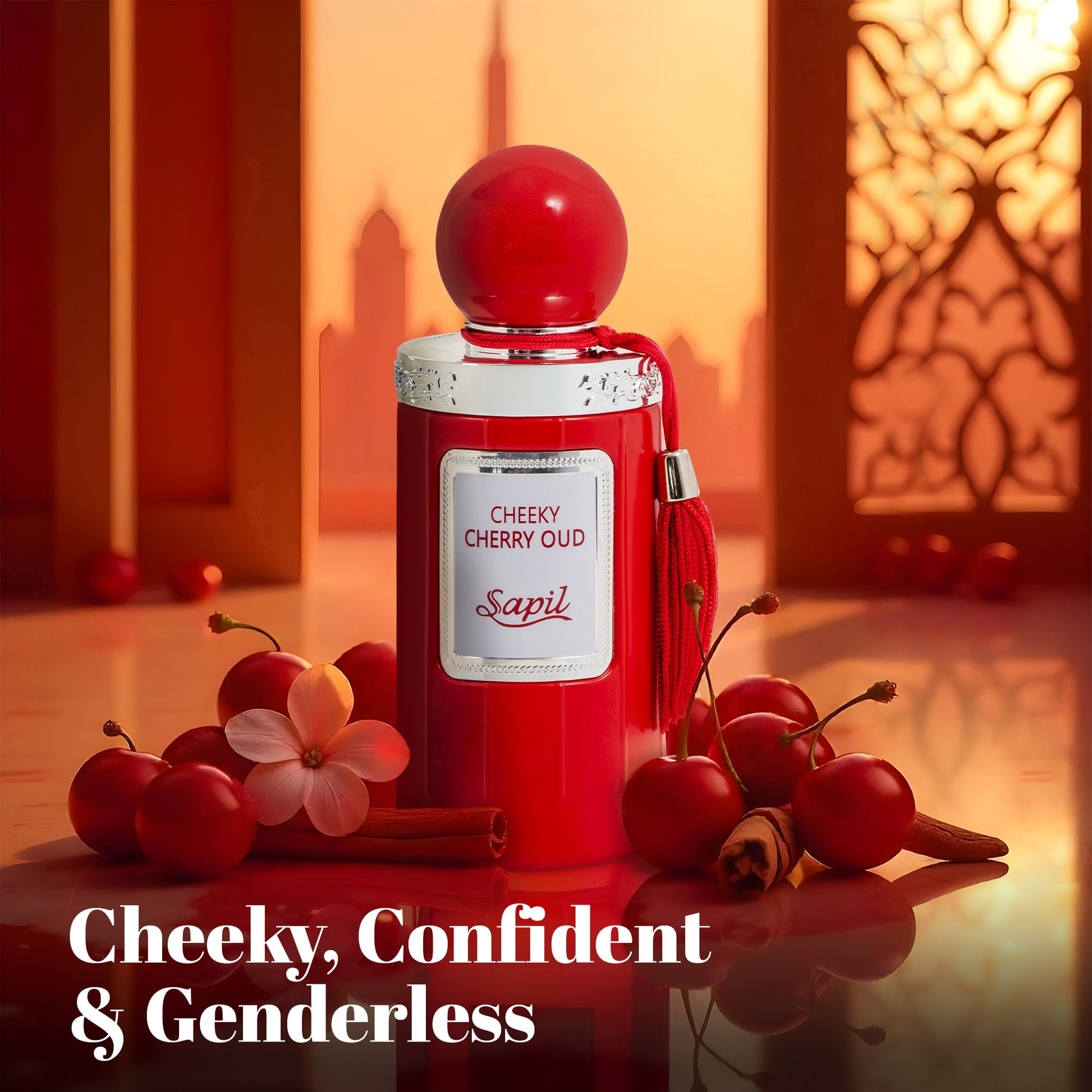 Sapil Cheeky Cherry Oud Eau De Parfum Unisexe -100 ML