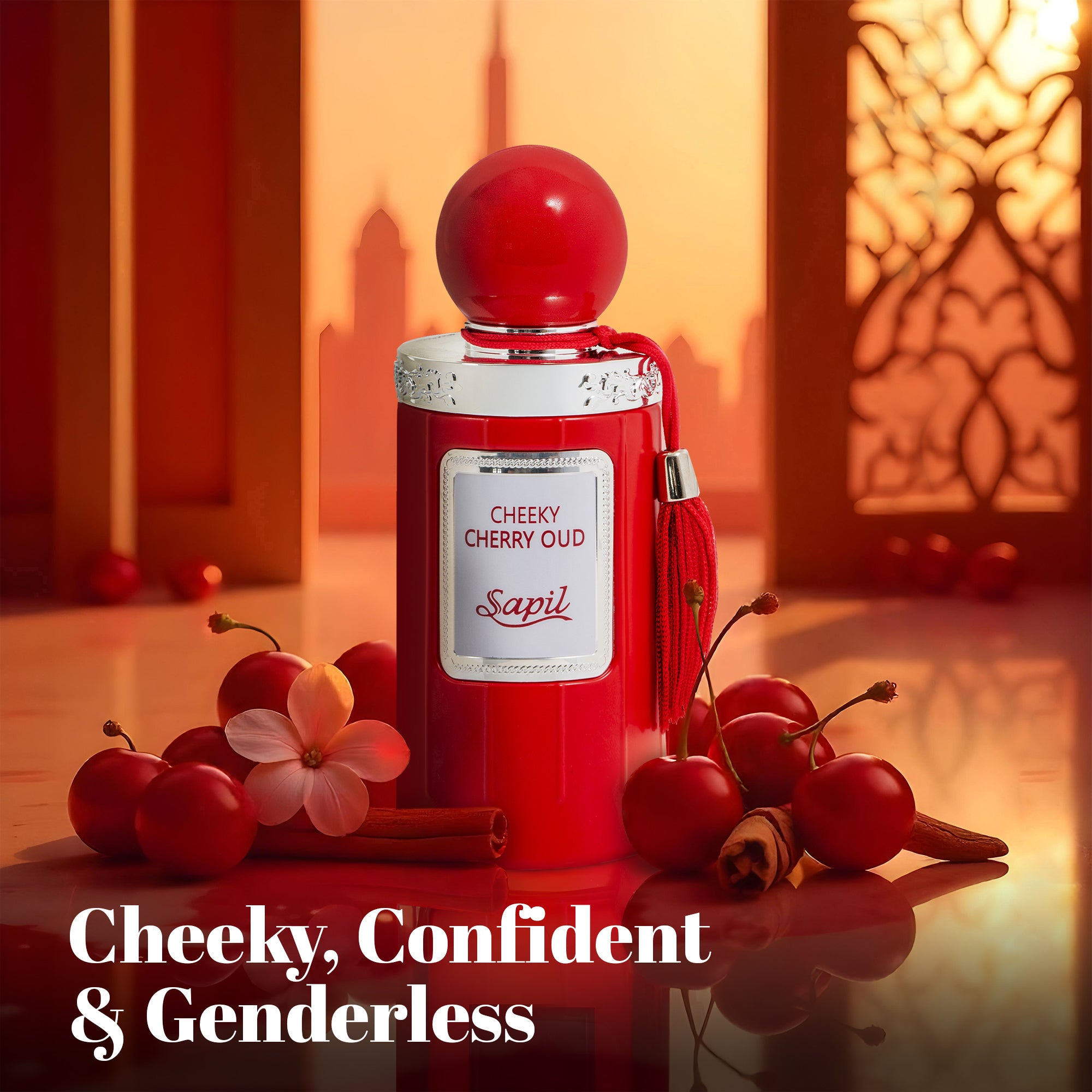 Sapil Cheeky Cherry Oud Unisex Eau De Parfum -100 ML - view 7