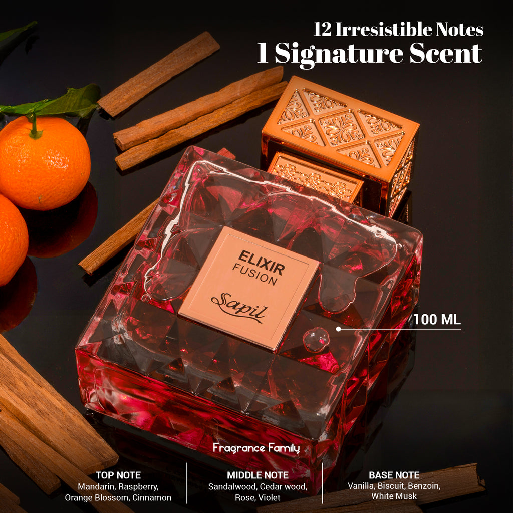Sapil Elixir Fusion Eau De Parfum Unisexe -100 ML