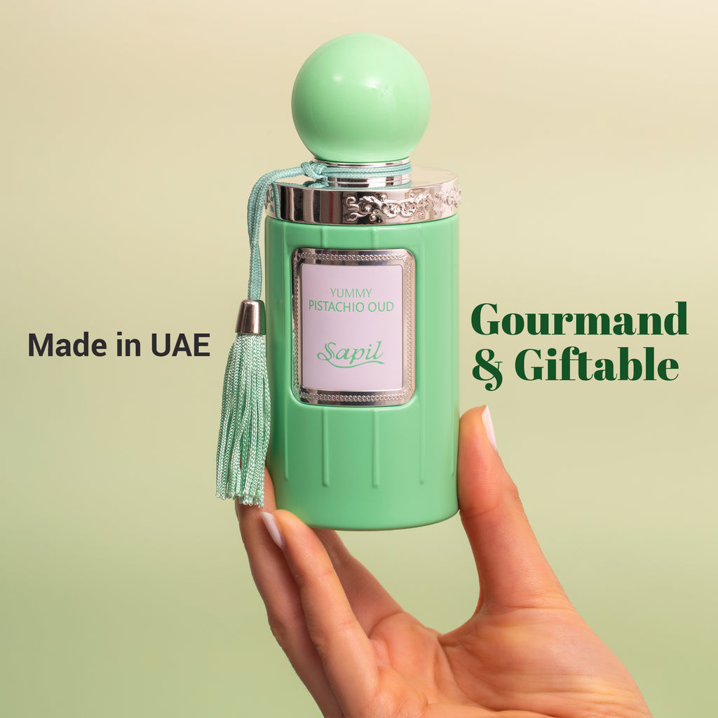 Sapil Yummy Pistache Oud Eau De Parfum Unisexe - 100 ML
