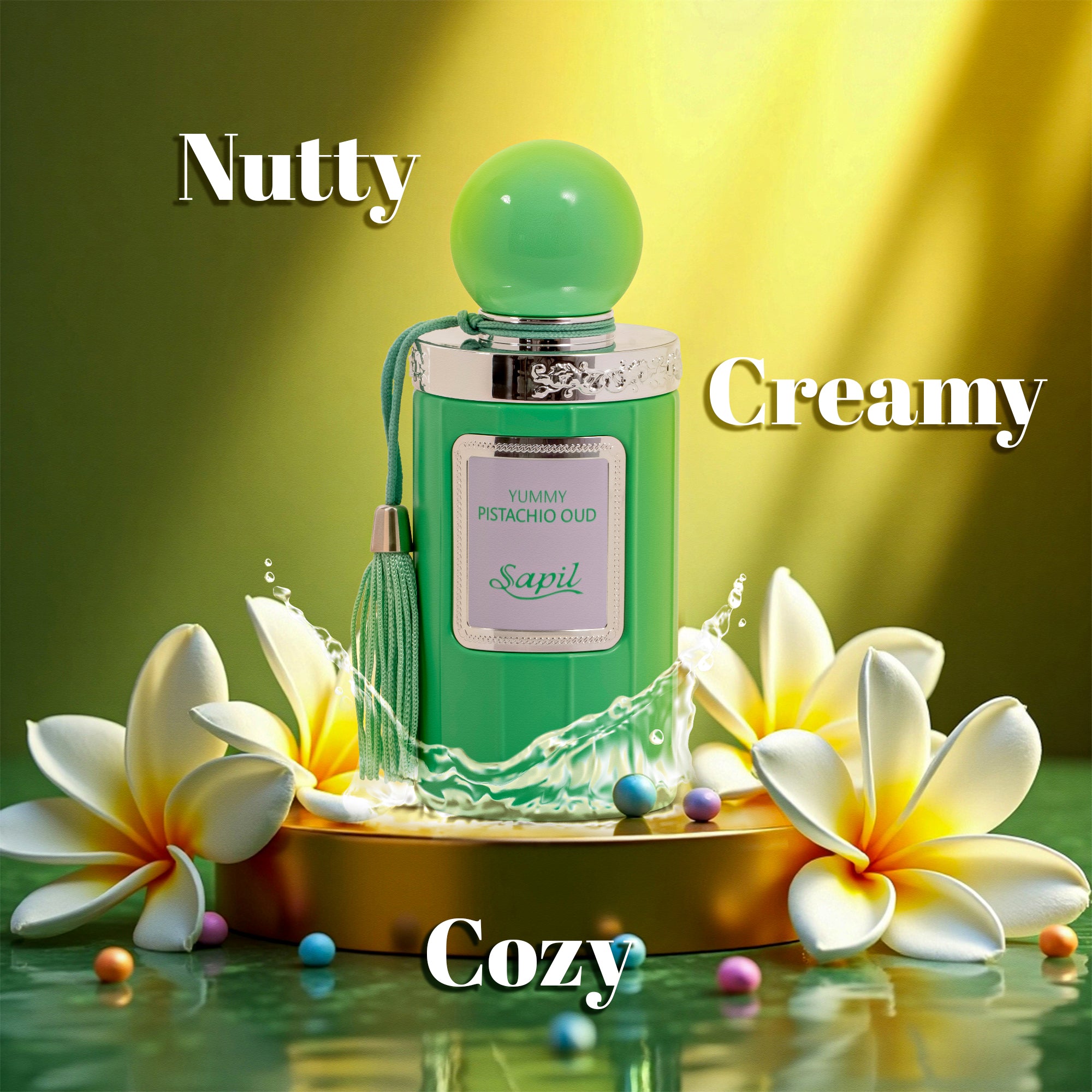 Sapil Yummy Pistachio Oud Unisex Eau De Parfum - 100 ML - view 7