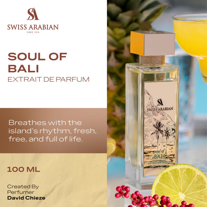 Swiss Arabian Soul Of Bali Eau De Parfum Unisex - 100ml