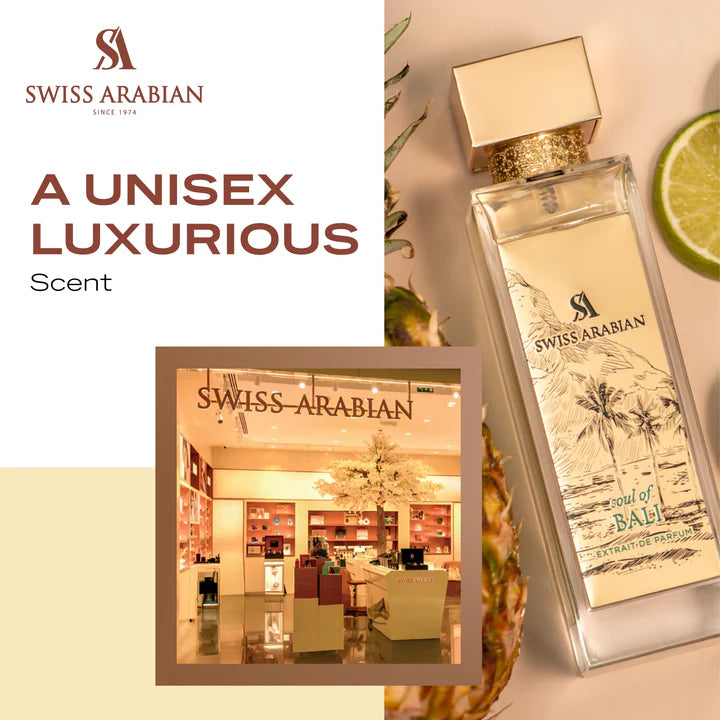 Swiss Arabian Soul Of Bali Eau De Parfum Unisex - 100ml