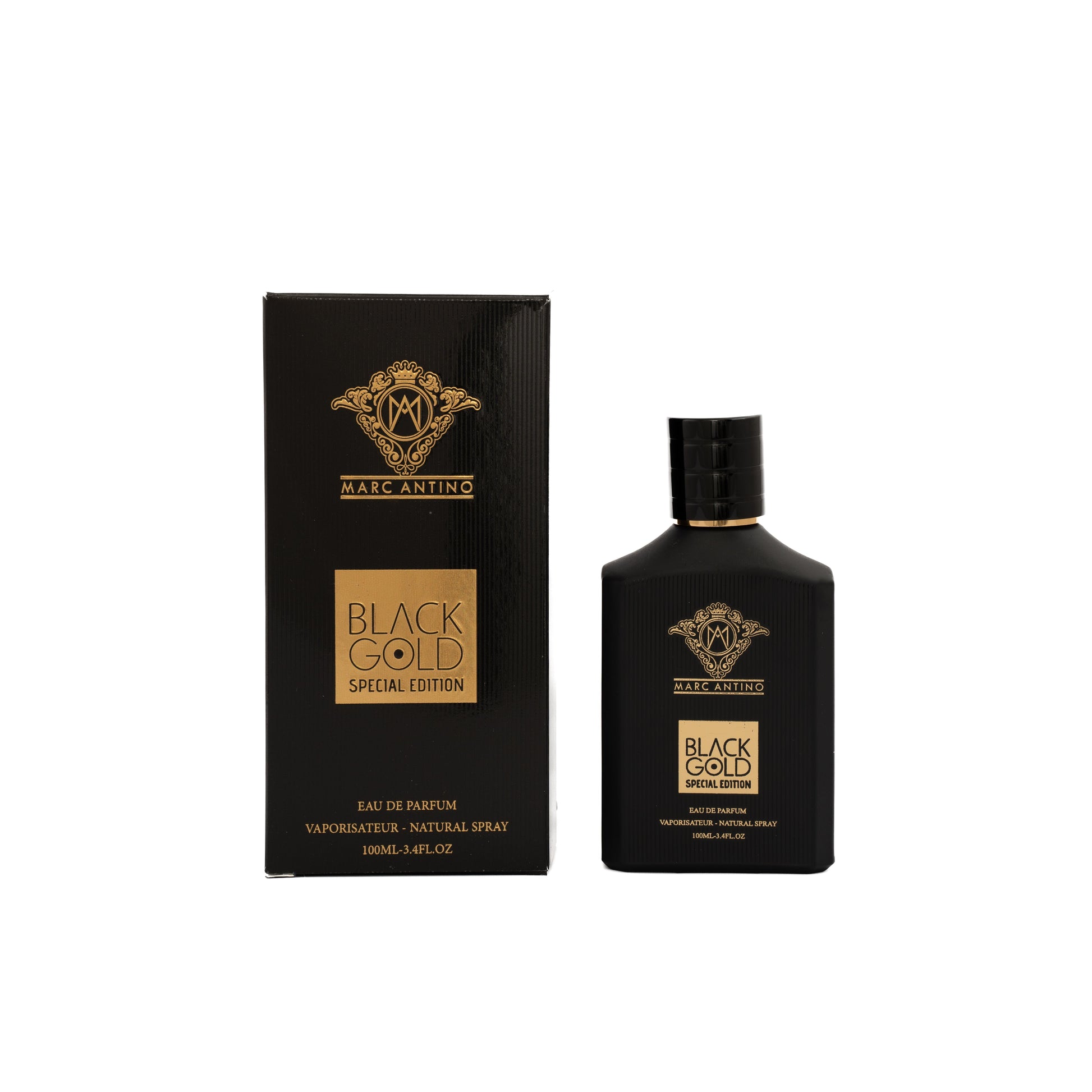 Marc Antino Black Gold Eau de Parfum for Unisex – 100ml