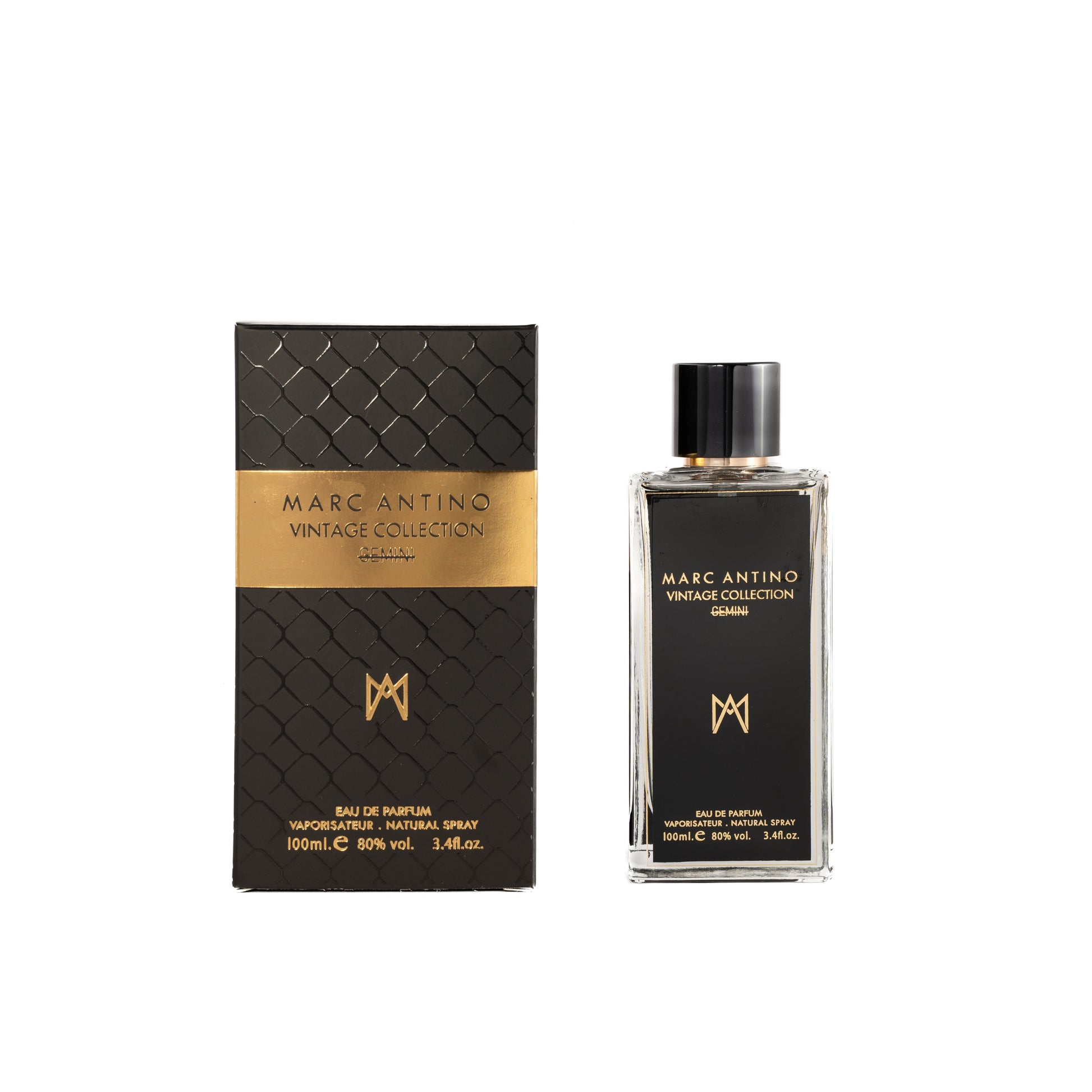 Marc Antino Vintage Gemini Eau de Parfum for Unisex – 100ml