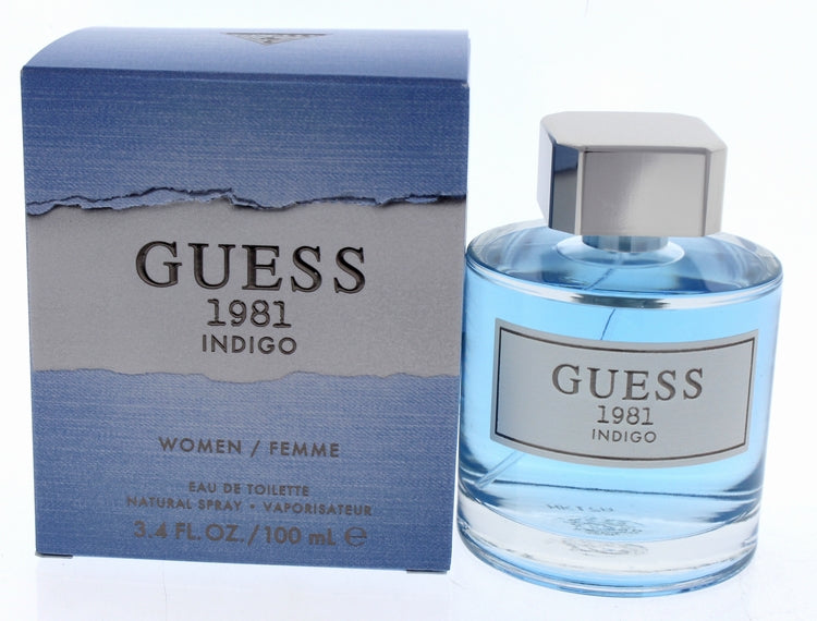 Guess 1981 Indigo Eau de Toilette for Women - 100 ML - authentic fragrance from Brands Warehouse Canada
