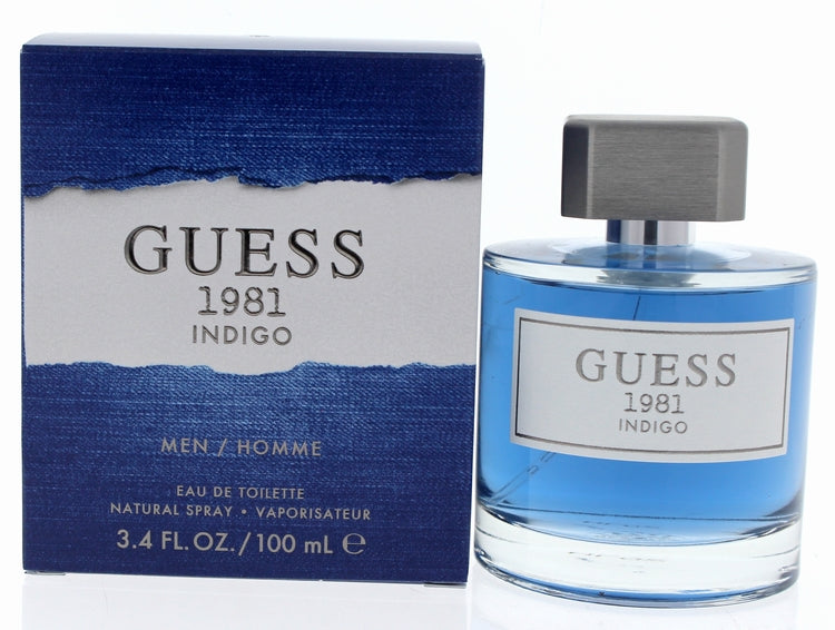 Guess 1981 Indigo Eau de Toilette for Men - 100 ML - authentic fragrance from Brands Warehouse Canada