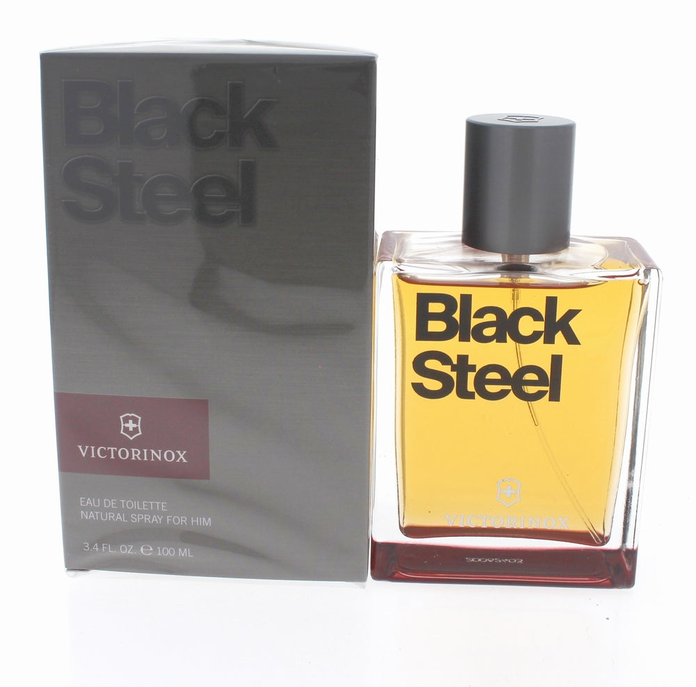 Swiss Army Black Steel Eau de Toilette for Men - 100 ML - authentic fragrance from Brands Warehouse Canada
