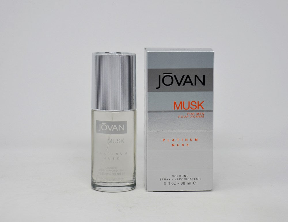 Jovan Platinum Musk Eau de Cologne for Men - 90ml