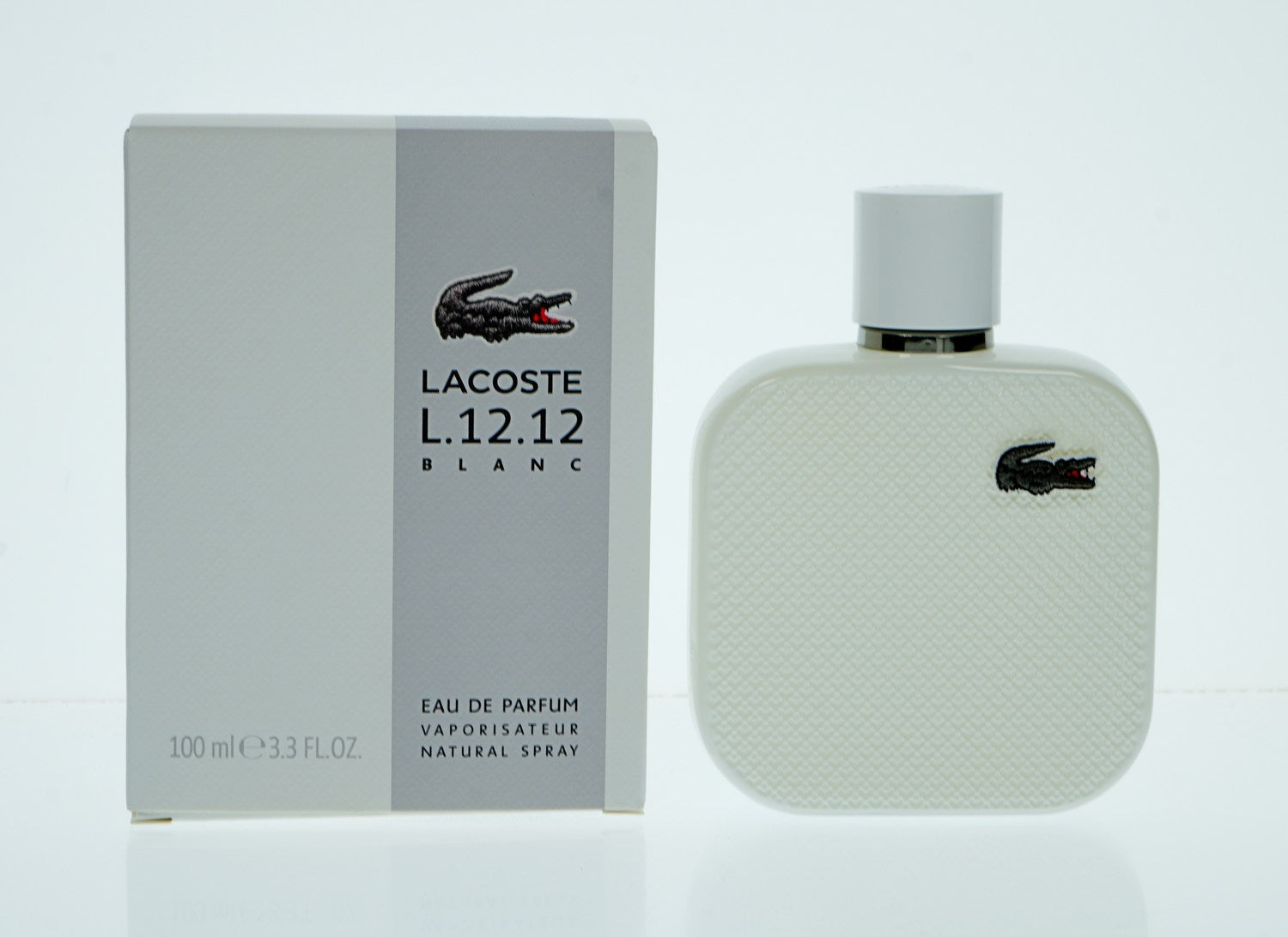 Lacoste Eau de Lacoste L.12.12 Blanc Eau de Parfum for Men - 100 ML - authentic fragrance from Brands Warehouse Canada