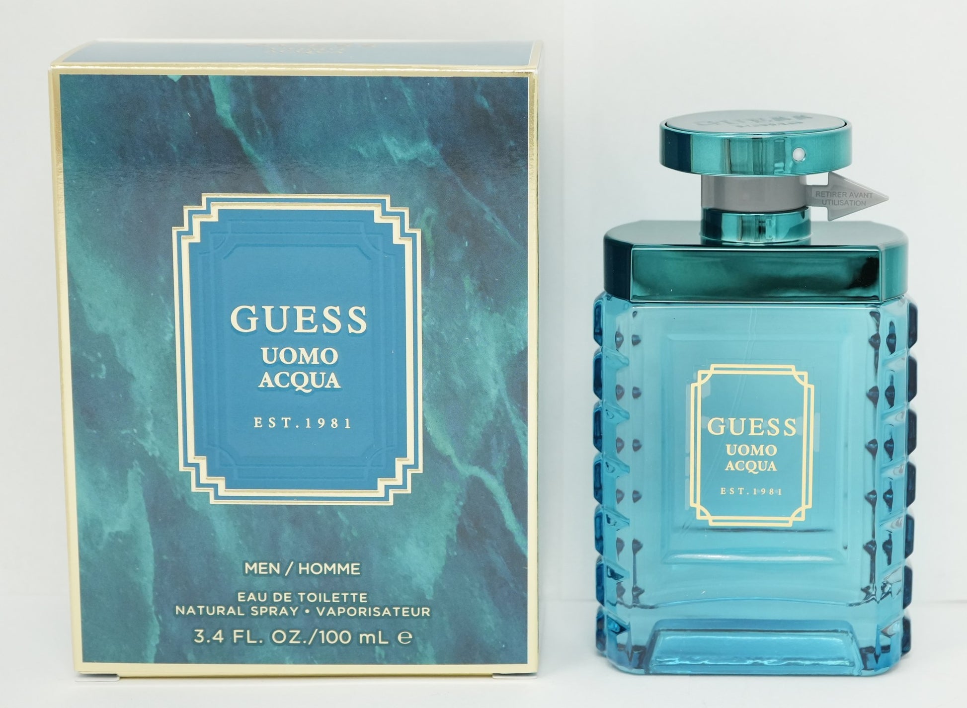 Guess Uomo Acqua Eau de Toilette for Men - 100ml