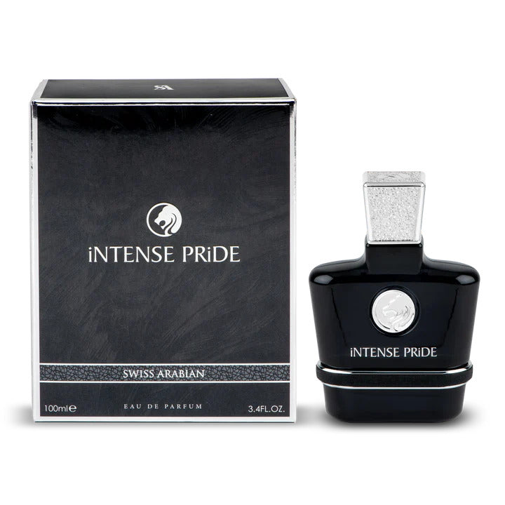 Swiss Arabian Intense Pride Eau De Parfum For Men - 100 ML - bottle front view