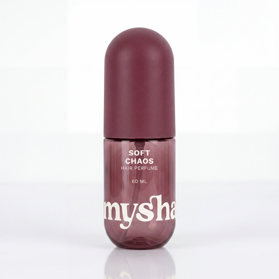 MYSHA Soft Chaos Alcohol-Free Hair Perfume, Strawberry Vanilla, 60mL bottle product photo, 60 mL / 2 fl oz