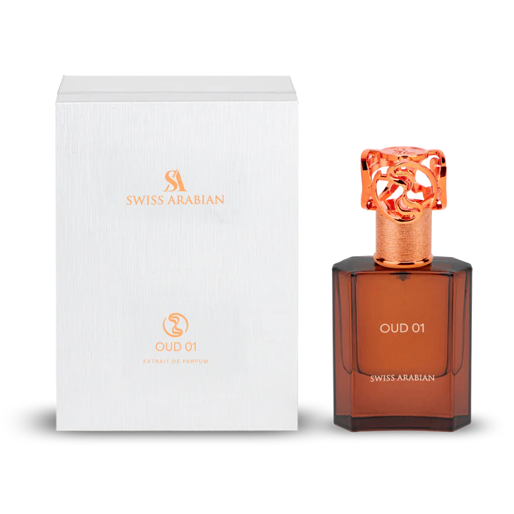 Swiss Arabian Oud 01 Eau De Parfum Unisex - 50 ML - bottle front view